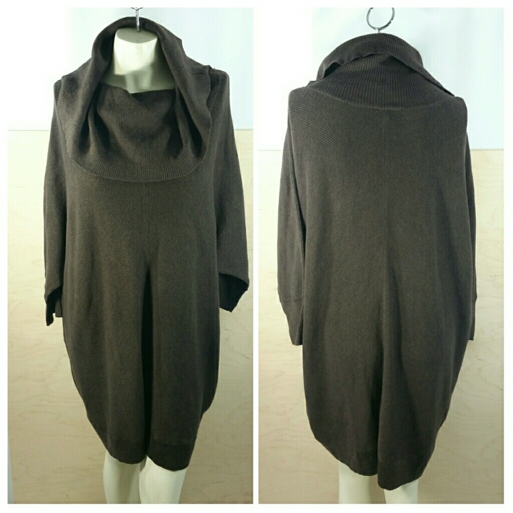 Lot Of 2 Lane Bryant Dolman Sleeve Cowl Neck Dress